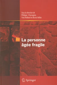 La personne âgée fragile