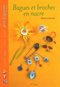 Bagues et broches en nacre