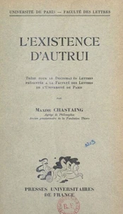 L'existence d'autrui
