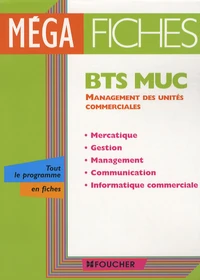 Management des unités commerciales BTS MUC