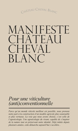  Château Cheval Blanc - Manifeste château cheval blanc.