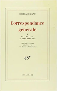 Correspondance Generale. Tome 5