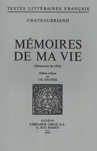 Mémoires de ma vie