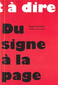 Du signe à la page