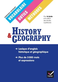 History Geography Classes européennes, Vocabulaire, outils et méthodes éd. 2022 PDF