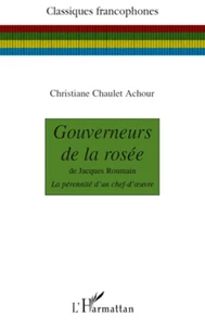 Gouverneurs de la rosée de Jacques Roumain