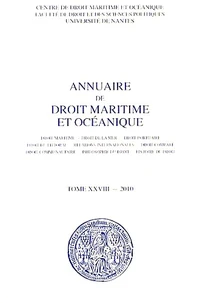Annuaire de droit maritime et océanique
