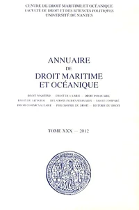 Annuaire de droit maritime et océanique