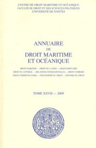 Annuaire de droit maritime et océanique
