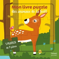 Mon livre puzzle des animaux de la forêt