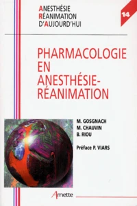 Pharmacologie en anesthésie-réanimation