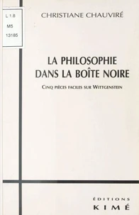 La philosophie dans la boîte noire.