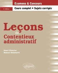 Leçon de contentieux administratif