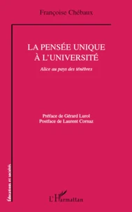 La pensée unique à l'université