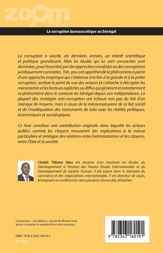 La corruption bureaucratique au Sénégal. Trajectoires, ressorts et représentations populaires