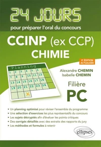 CCINP (ex CCP) Chimie Filière PC