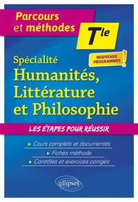 Humanités, littérature et philosophie Tle Spécialité