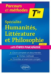 Humanités, littérature et philosophie Tle spécialité