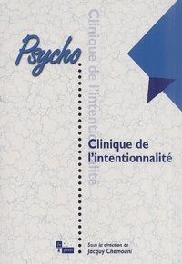  Chemouni jacquy - Clinique De L'Intentionnalite.