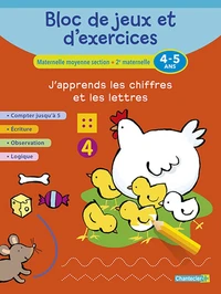J'apprends les chiffres et les lettres (4-5 ans)