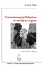 Chérifa Sider - Traumatisme psychologique et suicide en Algérie.