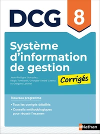 Système d'information de gestion - DCG - Epreuve 8 - Corrigés applications