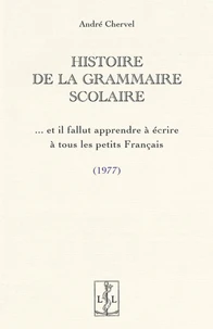 Histoire de la grammaire scolaire