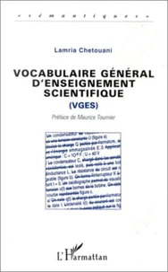 Vocabulaire général d'enseignement scientifique, VGES
