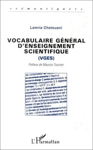 Vocabulaire général d'enseignement scientifique, VGES