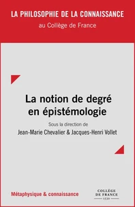 La notion de degré en épistémologie