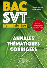 Bac SVT Terminale Spé