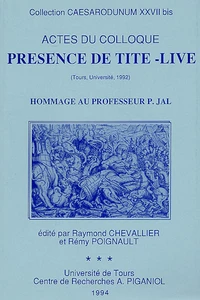 Présence de Tite-Live