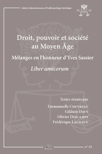 Droit, pouvoir et société au Moyen Age