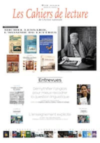 Les Cahiers de lecture de L'Action nationale. Vol. 16 No. 3, Été 2022