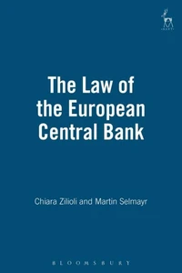 The Law of the European Central Bank