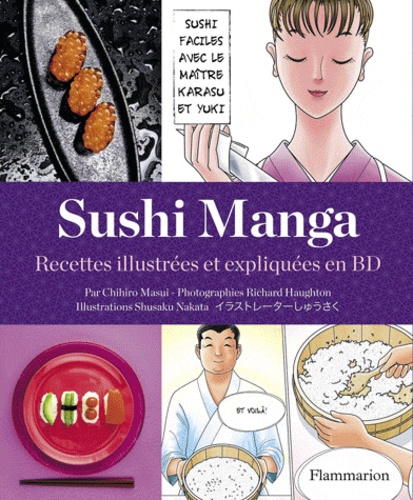 Chihiro Masui - Sushi Manga - Recettes illustrées et expliquées en BD.