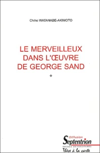 Le merveilleux dans l'oeuvre de George Sand