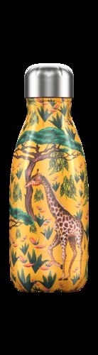 CHILLYS - Gourde isotherme 260ml Tropical Giraffe Chillys