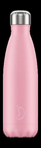 CHILLYS - GOURDE ISOTHERME 500ML PASTEL PINK CHILLYS