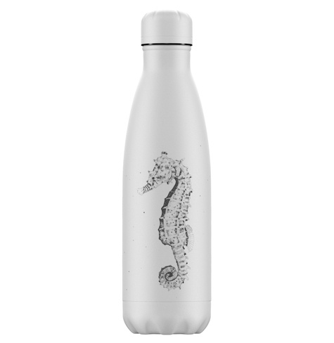 CHILLYS - GOURDE ISOTHERME 500ML SEAHORSE SEA LIFE CHILLYS