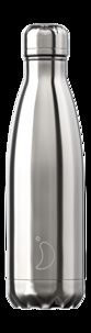CHILLYS - GOURDE ISOTHERME 500ML SILVER CHROME CHILLYS