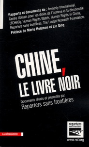 Vincent Brossel et  RSF - Chine, le livre noir.