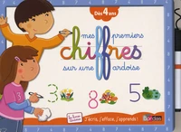 Mes premiers chiffres sur une ardoise