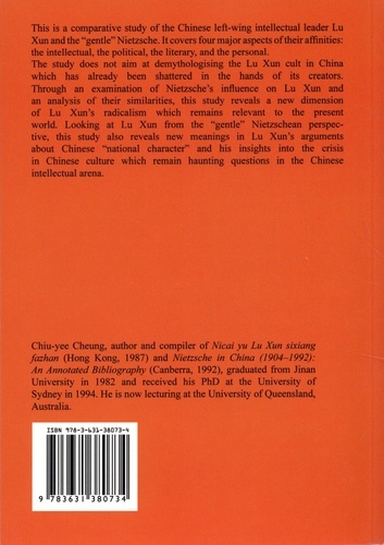 Lu Xun. The Chinese «Gentle» Nietzsche
