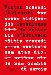 Technique du métier d'écrivain