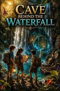 The Cave Behind the Waterfall