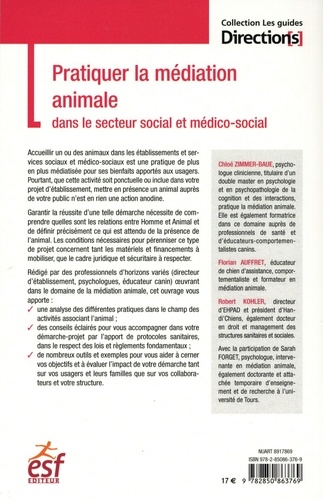Pratiquer la médiation animale dans le secteur social et médico-social