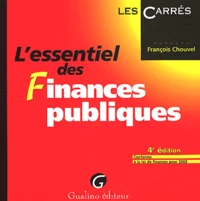 L'Essentiel Des Finances Publiques. 4eme Edition