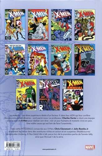 X-Men l'Intégrale  1985. Tome 1