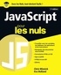 Chris Minnick et Eva Holland - JavaScript pour les nuls.